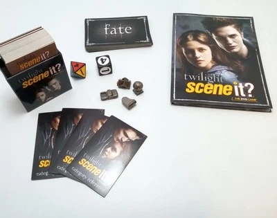 Twilight Scene It? Deluxe DVD Game, Replacement Parts Lot - Image 1 of 3