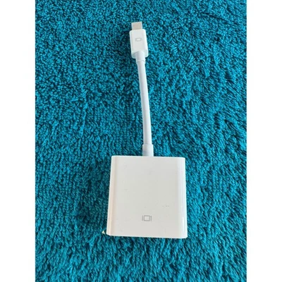 Original Genuine Apple Mini DisplayPort to DVI Adapter Model A1305 White - Image 1 of 4