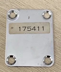 1986 Epiphone S-310 by Gibson Electric Guitar Neck Original Neck Plate - Picture 1 of 2