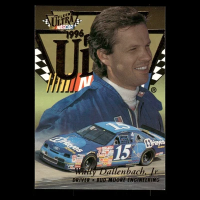 Wally Dallenbach Jr. #U9 1996 Fleer Ultra Racing Card NM - Image 1 of 3