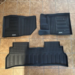 3W Floor Mats for Chevrolet Trax & Buick Envista 2024 2025 TPE All Weather Liner - Picture 1 of 9