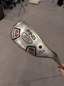 Ping G15 #4 Hybrid / 23 Degree / Regular Flex Aldila Serrano 85-S Shaft - Picture 1 of 10