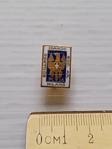 Bianchi moto auto biciclette distintivo smaltato Bergonzi originale anni 30 - Imagen 1 de 2