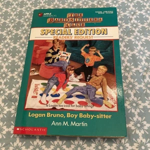 Logan Bruno, Boy Baby-Sitter by Ann M. Martin (1993, Trade Paperback) - Imagen 1 de 8