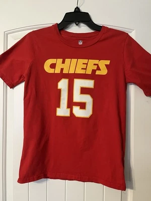 Camiseta Kansas City Chiefs #15 Mahomes NFL Niños L 14/16 Foto 1 de 4