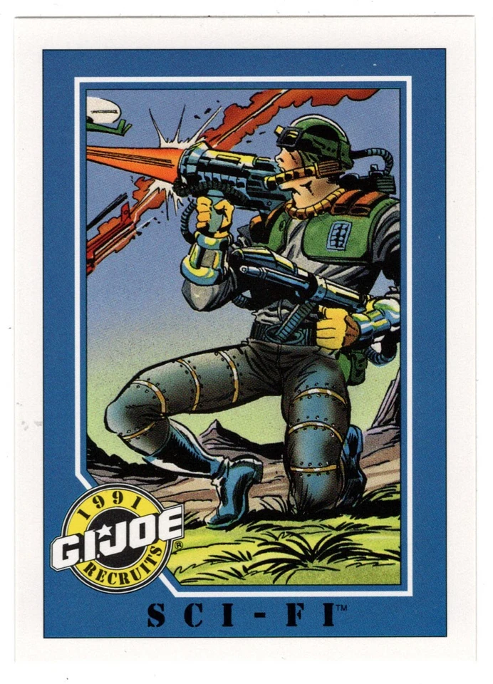 Sci-Fi - G.I. Joe Series 1 - 1991 Impel # 124 - Mint - Image 1 of 1