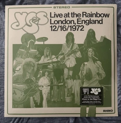 YES - LIVE AT THE RAINBOW 1972 - 3 LP Vinyl, RECORD STORE DAY NEW SEALED  2025 - Image 1 of 2