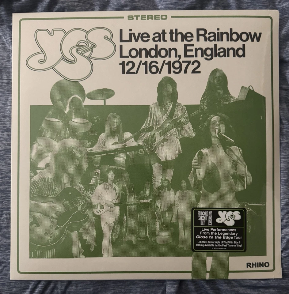 Yes - Live At The Rainbow London England 12/ 16/ 1972 (2025 RSD ) - RO