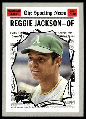 2004 Topps All-Time Fan Favorites REGGIE JACKSON - Image 1 of 2