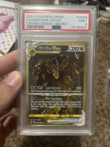 Pokemon 2023 Giratina VSTAR GG69/GG70 Full Art Secret Rare Crown Zenith PSA 9 - Picture 1 of 2