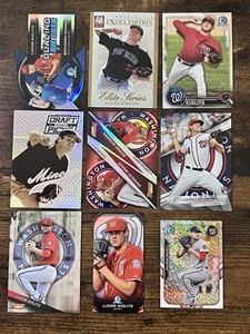 LUCAS GIOLITO Lot of 9 RCs! Great Mix of Rookie Cards! Mini Shimmer, Prizm, Etc. - Picture 1 of 2