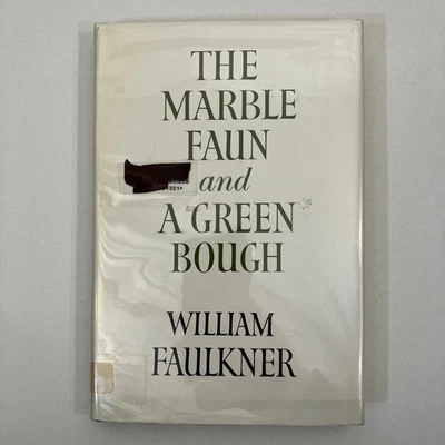 Marble Faun and A Green Bough Ex-Library VTG 1960 HCDJ 1st Random House Edition Foto 1 de 4