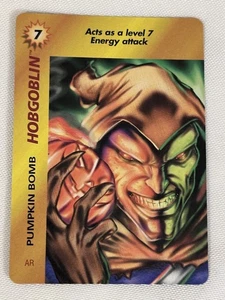 HOBGOBLIN (AR) - PUMPKIN BOMB - MARVEL OVERPOWER CARD GAME- NM - Picture 1 of 2