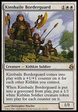 1x Kinsbaile Borderguard Morningtide MtG Magic White Rare 1 x1 Card Cards