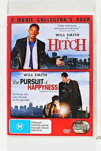 HITCH / THE PURSUIT OF HAPPYNESS 2 Dvd WILL SMITH (DVD) - Picture 1 of 2