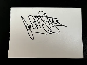 JOHN H STRACEY - WORLD CHAMPION BOXER - SIGNED WHITE CARD - Picture 1 of 1