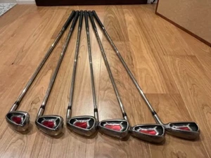 TaylorMade Burner Super Launch Iron Set 7pcs 5-Pw-Sw Flex S N.S.PRO 950GH - Picture 1 of 9