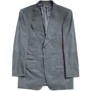 TOM FORD for GUCCI Vintage Blazer Jacket Grey Wool Size 48 Runway A/W 97/98 - Picture 1 of 13