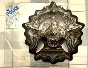 THE POLICE "Don't Stand So Close to Me/De Do Do Do" Badge Shaped PICTURE DISC - Picture 1 of 3