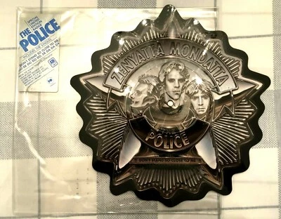 THE POLICE "Don't Stand So Close to Me/De Do Do Do" Badge Shaped PICTURE DISC - Image 1 of 3