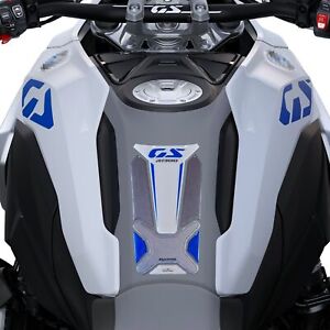 Autocollant 3d Protection Reservoir moto compatibles BMW R 1300 GS Light White