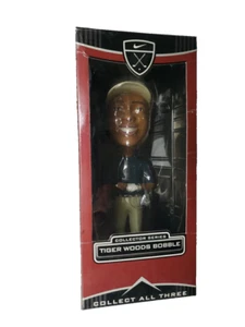 TIGER WOODS Nike Upper Deck 2002 Limited Edition Collector Series Bobble Head #3 - Picture 1 of 15