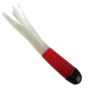 Southern Pro 1.5" Tri Color Crappie Jig Bodies TC05 Black/Red/White 100ct - Picture 1 of 1