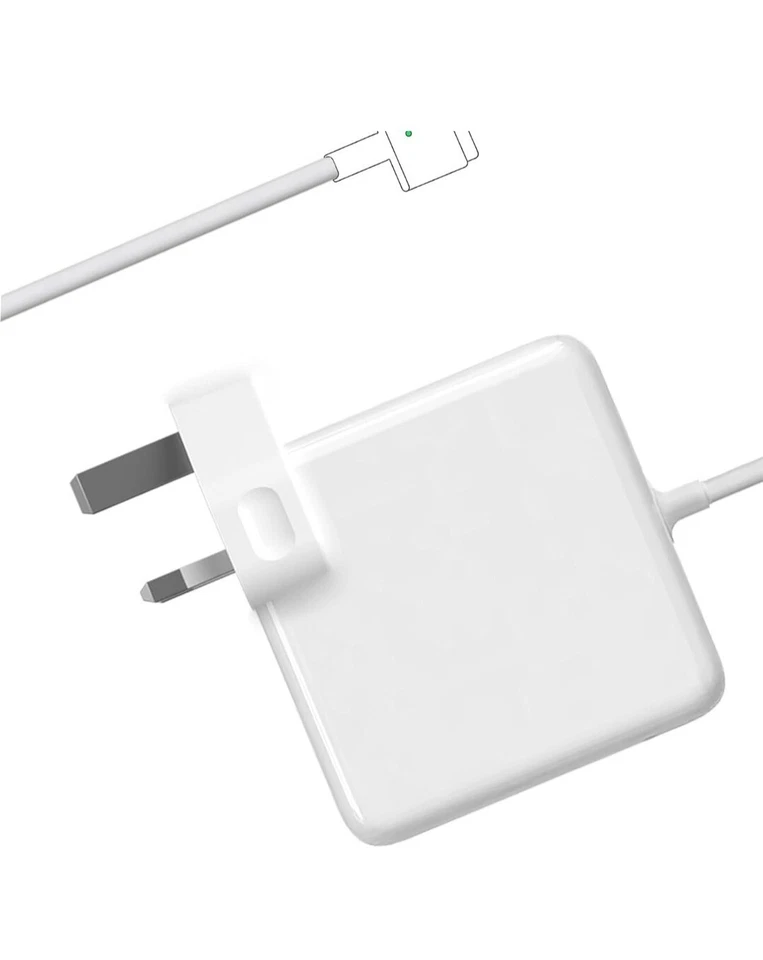 60W T-Tip Power Cable Adapter Charger For Apple MacBook Air 11’’ 13", MagSafe 2, - Image 1 of 4