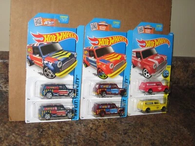 Лот товаров Hot Wheels из 6 '67 Austin Mini Van Art Cars City Works Cambell's Garage - Изображение 1 из 2