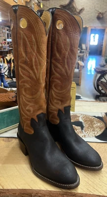 Ботинки Paul Bond подлинные восковая коричневая телячья кожа мужские США 10,5 B - Изображение 1 из 4