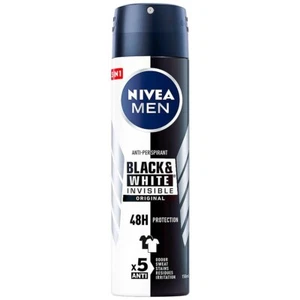 Nivea Men Invisible Black White Power Anti-Perspirant Spray 150ml 48H Protection - Picture 1 of 2