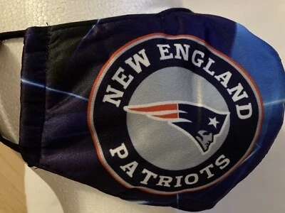 New England Patriots - NFL Face Mask Reuseable/Washable Adult Size - Image 1 of 4