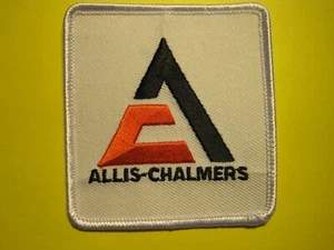 FARM TRACTOR PATCH ALLIS-CHALMERS 3 X 3 INCH IRON ON  or SEW ON FOR SHIRT - CAP - Picture 1 of 13