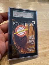 Mickey Mantle’s Glove SGC 9 Sotheby’s Barry Halper Collection INVESTABLE 1999