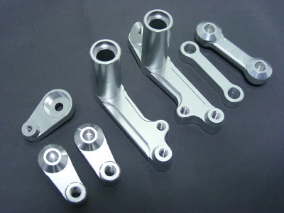 HPI 1/5 Baja 5B SS 5T 5SC Complete 7pc Heavy Duty ALUM Wiper Steering Arm Set OS - Image 1 of 4
