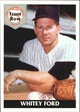 1992 Front Row All-Time Greats Promo #1 Whitey Ford Yankees  C20507  