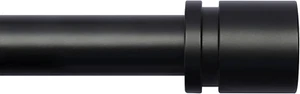 Curtain Rods for Windows 16 to 48 or 60 Inches Max Adjustable Length 1 Inch Diam - Picture 1 of 19
