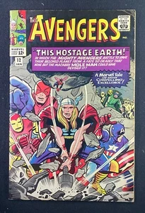 Avengers (1963) #12 bien+ (6,5) Jack Kirby Red Ghost Mole Man - Imagen 1 de 2