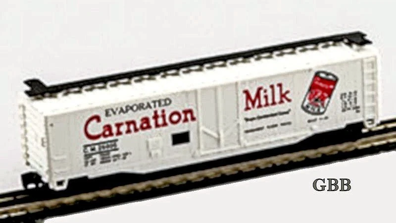 N Scale 50' CARNATION MILK Box Car Model Power NEW 84029 - Image 1 of 1