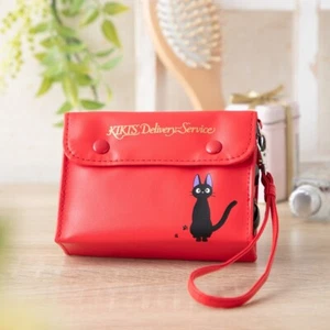 Japan Studio Ghibli Kiki's Delivery Service Kiki's Red Radio Pouch Jiji - Imagen 1 de 9