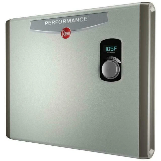 Rheem Performance 36kw Tankless Electric Water Heater - SIlver (RETEX-36)