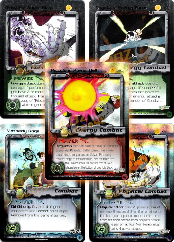 Dragon Ball Z CCG SCORE X Promo CHOOSE YOUR CARD - Image 1 of 1