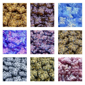 Rutkovsky 111-40021 Butterfly Pressed Beads Czech Glass 15x12mm Size 8 Pieces - Picture 1 of 17