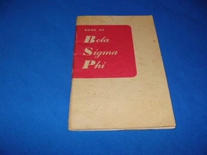 Vintage Book of Beta Sigma Phi copyright 1961 Walter W. Ross & Co. Inc. Used - Picture 1 of 24