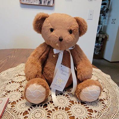 NUEVO CON ETIQUETAS Walter's Bear's Grabable Baby Heartbeat Oso de Peluche NUEVO Foto 1 de 4