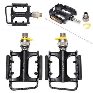 Promend Bicycle Quick Release Aluminum Pedal MTB Road Bike Pedal Sealed Bearings - Picture 1 of 10