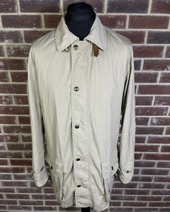Vintage Ralph Lauren Mantel beige Schießstil Schnalle Hals Safari - groß - Bild 1 von 12