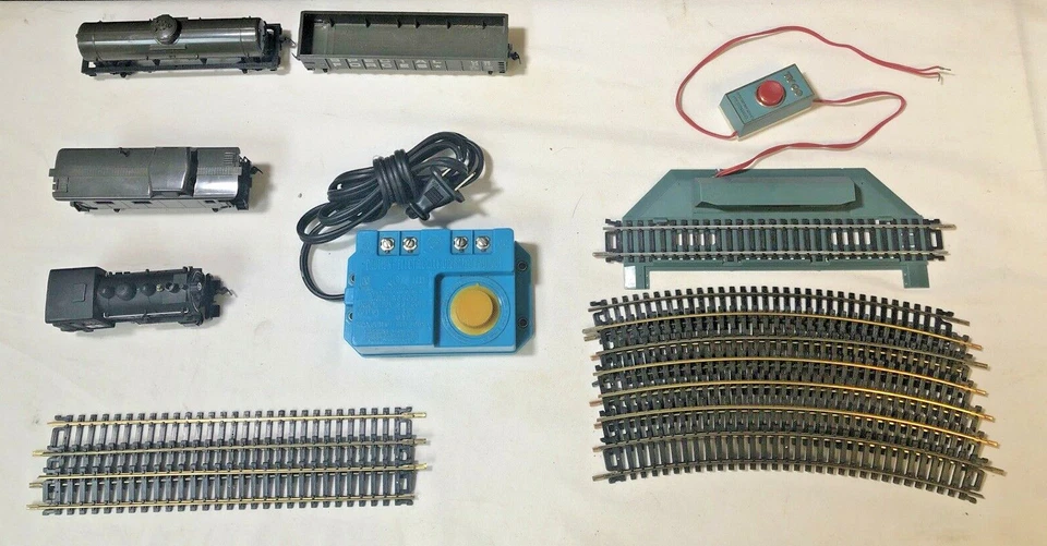 Juego de tren locomotora Bachmann Tyco AT&SF Foto 1 de 4