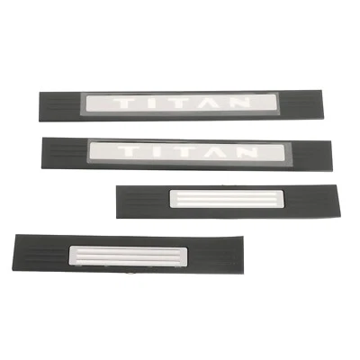 Genuine Nissan 2018-2023 Titan XD Titan SV Door Sill Plates Aluminum 999G6-W3201 - Изображение 1 из 3