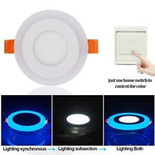 3/9W 111V~240V 4 inch LED Recessed Ceiling Panel Light Fixture Segmented Control